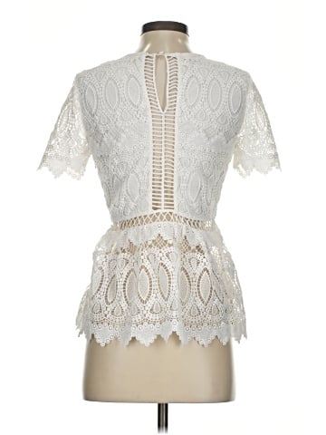 JOA Short Sleeve Blouse (view 2)