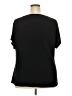 Diana Belle Black Short Sleeve Top Size 2X - photo 2