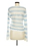 Francesca's Blue Long Sleeve Top Size M - photo 2