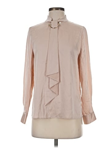 LILYSILK Long Sleeve Silk Top (view 1)