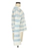 Francesca's Blue Long Sleeve Top Size M - photo 4