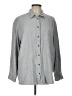 Gap 100% Cotton Gray Long Sleeve Button-Down Shirt Size L - photo 1