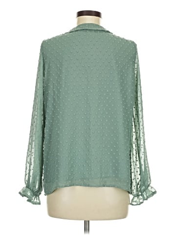 Simplee Long Sleeve Blouse (view 2)