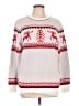 Meaneor 100% Polyester White Pullover Sweater Size L - photo 1