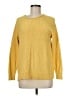 L.L.Bean 100% Cotton Solid Yellow Pullover Sweater Size M - photo 1