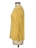 L.L.Bean 100% Cotton Solid Yellow Pullover Sweater Size M - photo 5