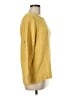 L.L.Bean 100% Cotton Solid Yellow Pullover Sweater Size M - photo 4