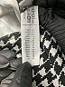Boohoo Houndstooth Black Short Sleeve Turtleneck Size 6 - photo 9