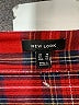 New Look Plaid Red Formal Skirt Size 14 - photo 4