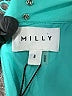 Milly 100% Polyester Teal Cocktail Dress Size 8 - photo 7