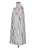 3rd + Malt Stripes White Casual Dress Size L - photo 5