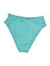 CUUP Solid Teal Swimsuit Bottoms Size Med (3) - photo 2
