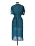 Hatch Teal Cocktail Dress Size Lg Maternity (3) - photo 2