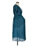 Hatch Teal Cocktail Dress Size Lg Maternity (3) - photo 4