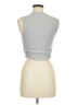 Shein Silver Sleeveless T-Shirt Size M - photo 2