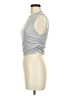 Shein Silver Sleeveless T-Shirt Size M - photo 5