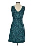 Title Nine Paisley Teal Cocktail Dress Size S - photo 2