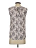 Boden 100% Viscose Purple Gray Sleeveless Blouse Size 4 - photo 2