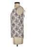 Boden 100% Viscose Purple Gray Sleeveless Blouse Size 4 - photo 5