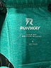 Runway Color Block Teal Athletic Shorts Size 8 - photo 3