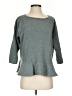 Garnet Hill 100% Cashmere Gray Cashmere Pullover Sweater Size S - photo 1