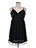 American Eagle Outfitters 100% Polyester Solid Black Cocktail Dress Size 8 - photo 1