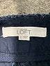 Ann Taylor LOFT 100% Cotton Chevron-herringbone Blue Shorts Size 2 - photo 3
