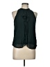 Tory Burch 100% Polyester Green Sleeveless Blouse Size 10 - photo 1