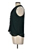 Tory Burch 100% Polyester Green Sleeveless Blouse Size 10 - photo 5