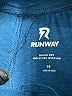 Runway Solid Blue Athletic Shorts Size 10 - photo 3
