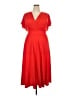Karina Red Cocktail Dress Size 4X - photo 1