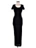 Aqua Black Casual Dress Size S - photo 1