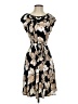 Ellen Tracy Print Brown Casual Dress Size S - photo 1