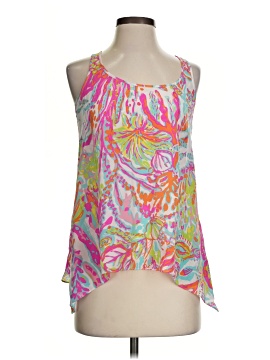 Lilly Pulitzer Sleeveless Silk Top (view 1)