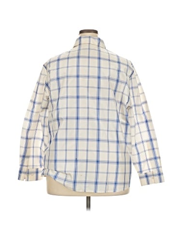 Linda Allard Ellen Tracy Long Sleeve Silk Top (view 2)