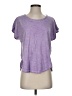 Pilcro 100% Cotton Purple Short Sleeve Top Size S - photo 1