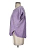 Pilcro 100% Cotton Purple Short Sleeve Top Size S - photo 5