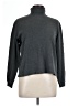 Classic Elements 100% Cotton Gray Turtleneck Sweater Size L - photo 1