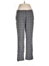 Adrienne Vittadini Plaid Gray Dress Pants Size 6 - photo 1