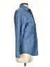 Bill Blass 100% Cotton Blue Long Sleeve Button-Down Shirt Size S - photo 5