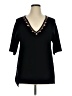 Tory Burch 100% Merino Wool Black Cardigan Size XXL (estimated) - photo 1
