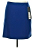 Sympli Solid Blue Casual Skirt Size 8 - photo 2
