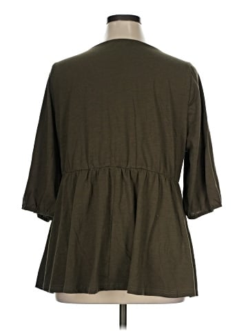 BLOOMCHIC 3/4 Sleeve Blouse (view 2)
