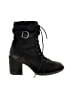 Born 100% Leather Black Ankle Boots Size 7 1/2 - photo 1