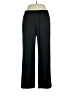 Eileen Fisher 100% Polyester Solid Black Casual Pants Size L - photo 1