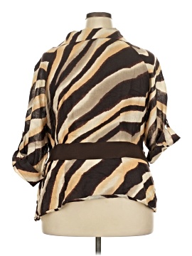 Lafayette 148 New York 3/4 Sleeve Blouse (view 2)