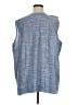 North Style 100% Cotton Blue Sleeveless Blouse Size 2X - photo 2