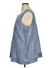 North Style 100% Cotton Blue Sleeveless Blouse Size 2X - photo 5