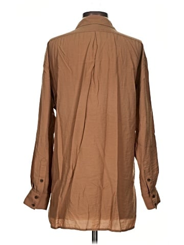 Banana Republic Factory Store Long Sleeve Button-Down Shirt (view 2)