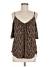 Ella Moss 100% Rayon Brown Sleeveless Blouse Size M - photo 1